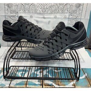 NEW Nike Men's Lunar Fingertrap Tr Training Shoes 898066-010 Anthracite Sz 7.5